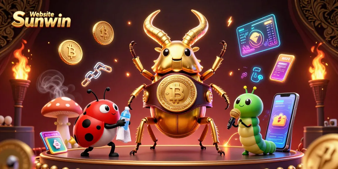Experience thrilling gameplay at Website Sunwin, featuring 3D animated characters and vibrant casino elements.